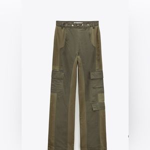 ZW THE CONTRAST STRAIGHT PANTS